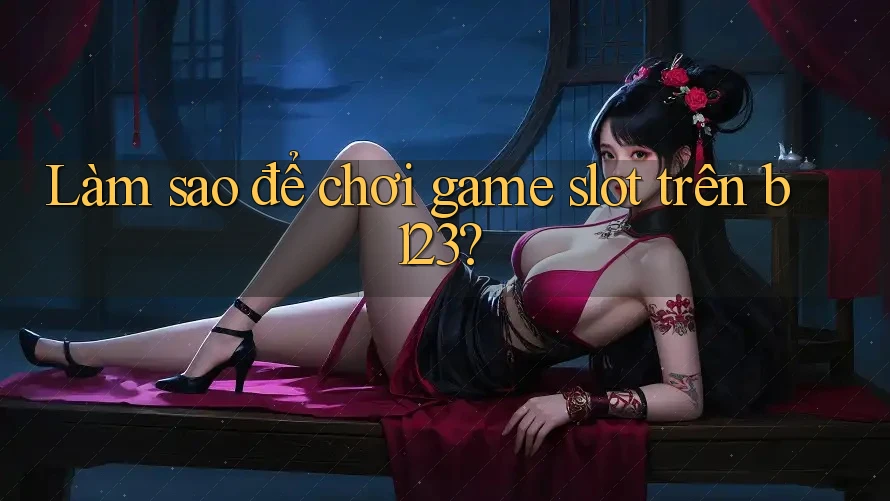Làm sao để chơi game slot trên b123?