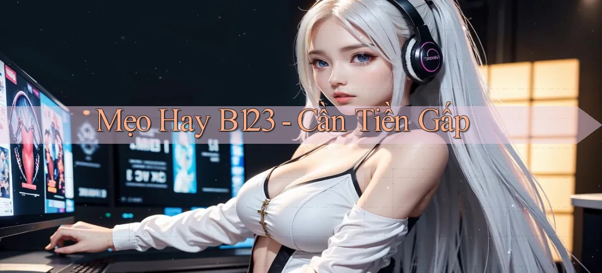 mẹo hay b123 cần tiền gấp