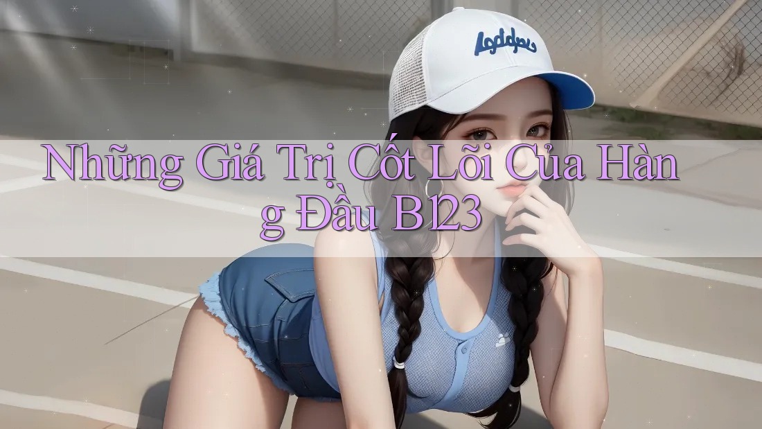 Những Giá Trị Cốt Lõi Của Hàng Đầu B123