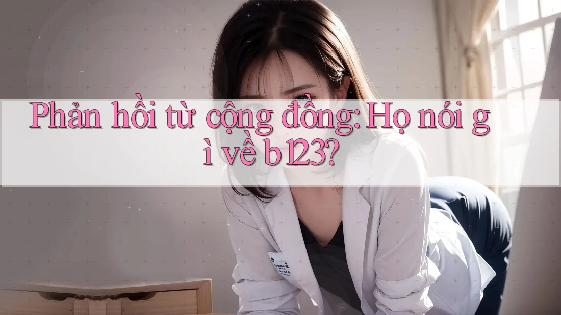 Phản hồi từ cộng đồng: Họ nói gì về b123?