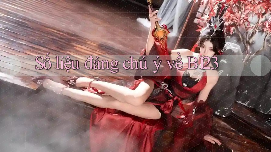 Số liệu đáng chú ý về B123 Số liệu đáng chú ý về B123