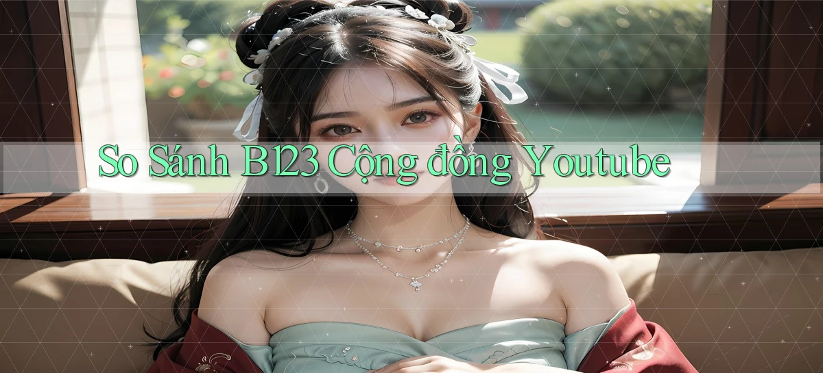 so sánh b123 cộng đồng youtube