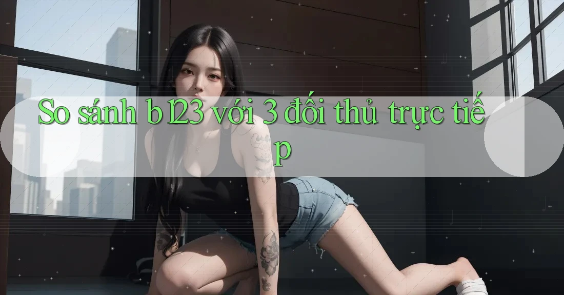 So sánh b123 với 3 đối thủ trực tiếp