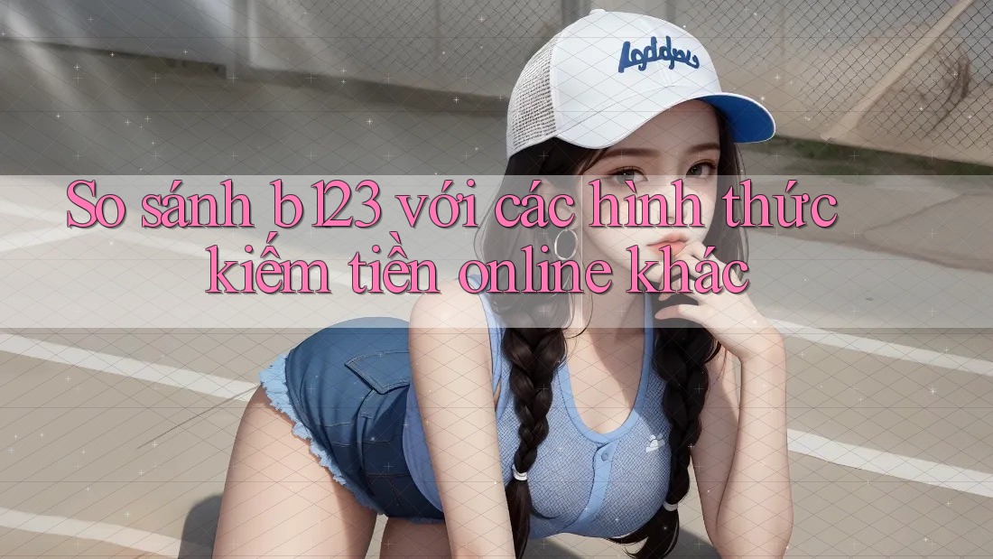 So sánh b123 với các hình thức kiếm tiền online khác