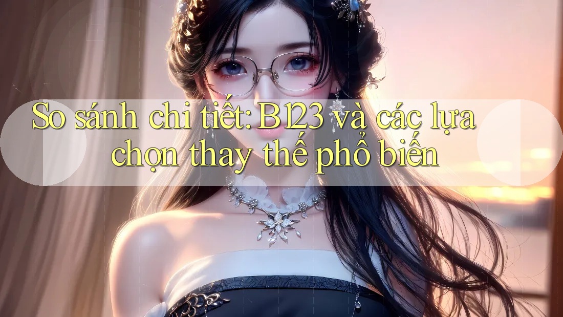 So sánh chi tiết: B123 và các lựa chọn thay thế phổ biến