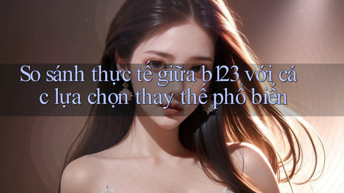 So sánh thực tế giữa b123 với các lựa chọn thay thế phổ biến