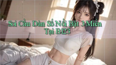 soi cầu dàn số nổi bật 3 miền tại b123