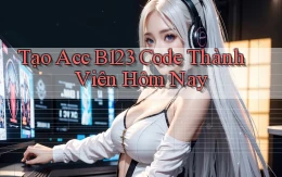 tạo acc b123 code thành viên hôm nay