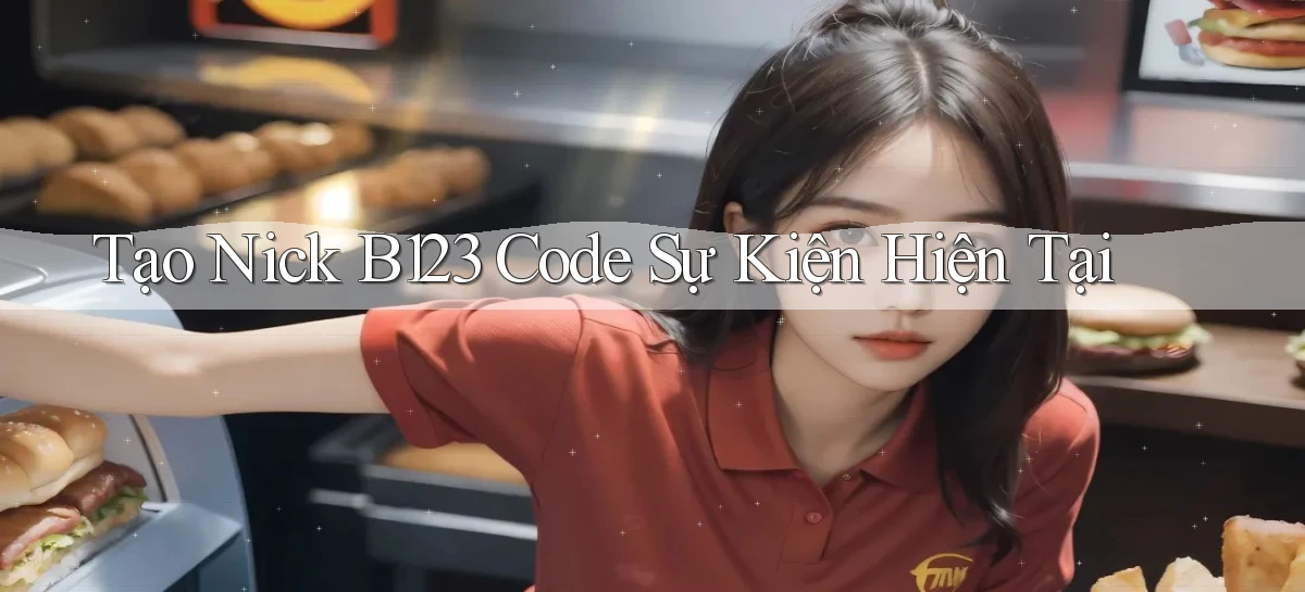 tạo nick b123 code sự kiện hiện tại