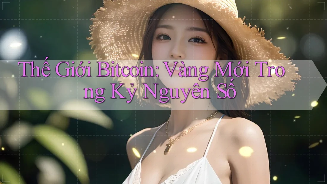 Thế Giới Bitcoin: Vàng Mới Trong Kỷ Nguyên Số