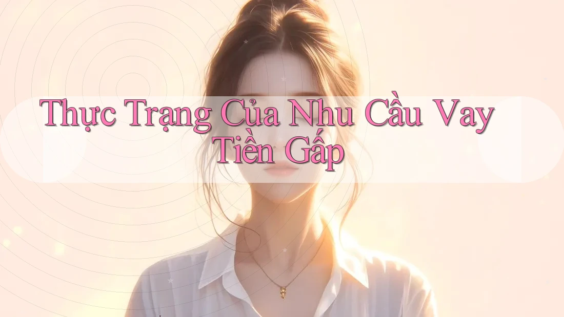 Thực Trạng Của Nhu Cầu Vay Tiền Gấp