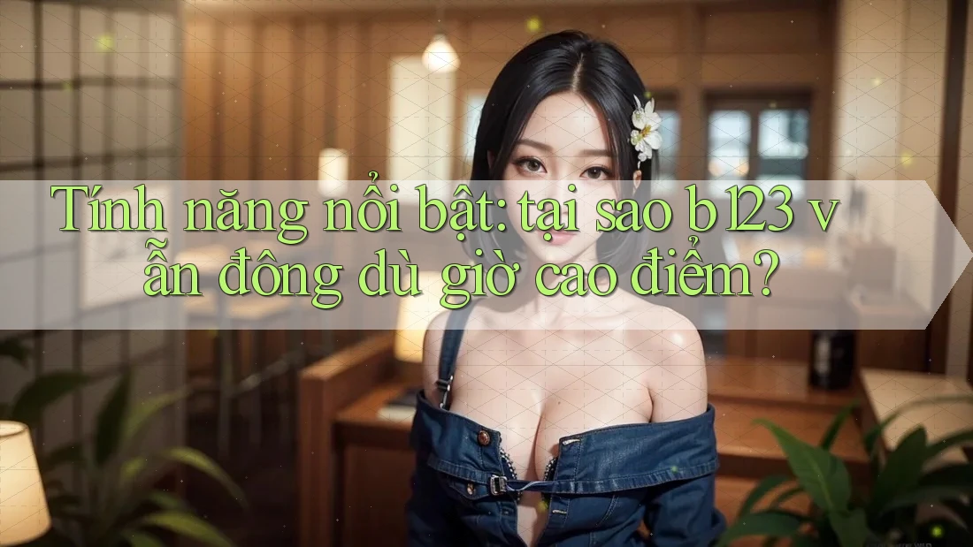 Tính năng nổi bật: tại sao b123 vẫn đông dù giờ cao điểm?