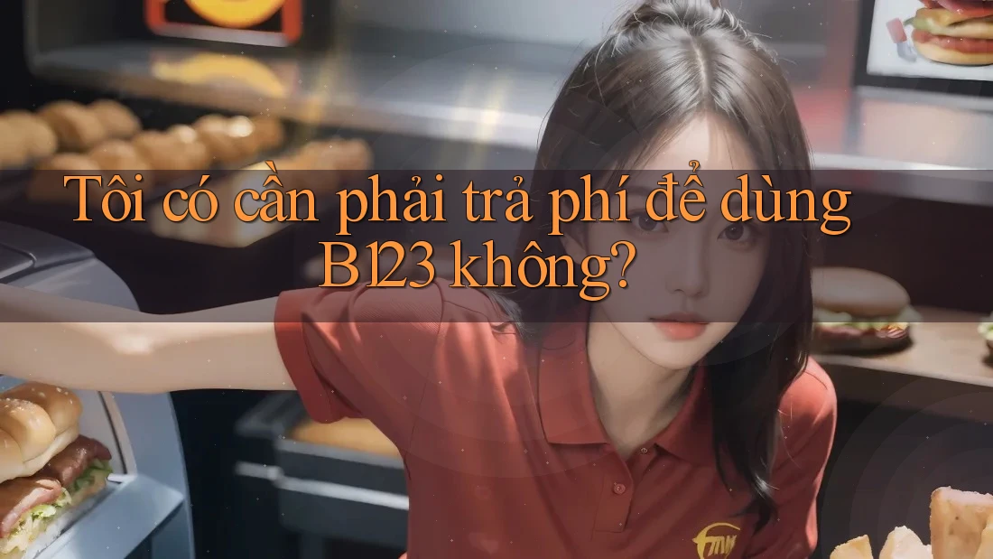 Tôi có cần phải trả phí để dùng B123 không?