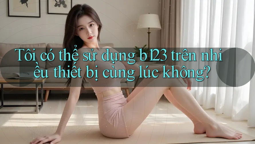 Tôi có thể sử dụng b123 trên nhiều thiết bị cùng lúc không?